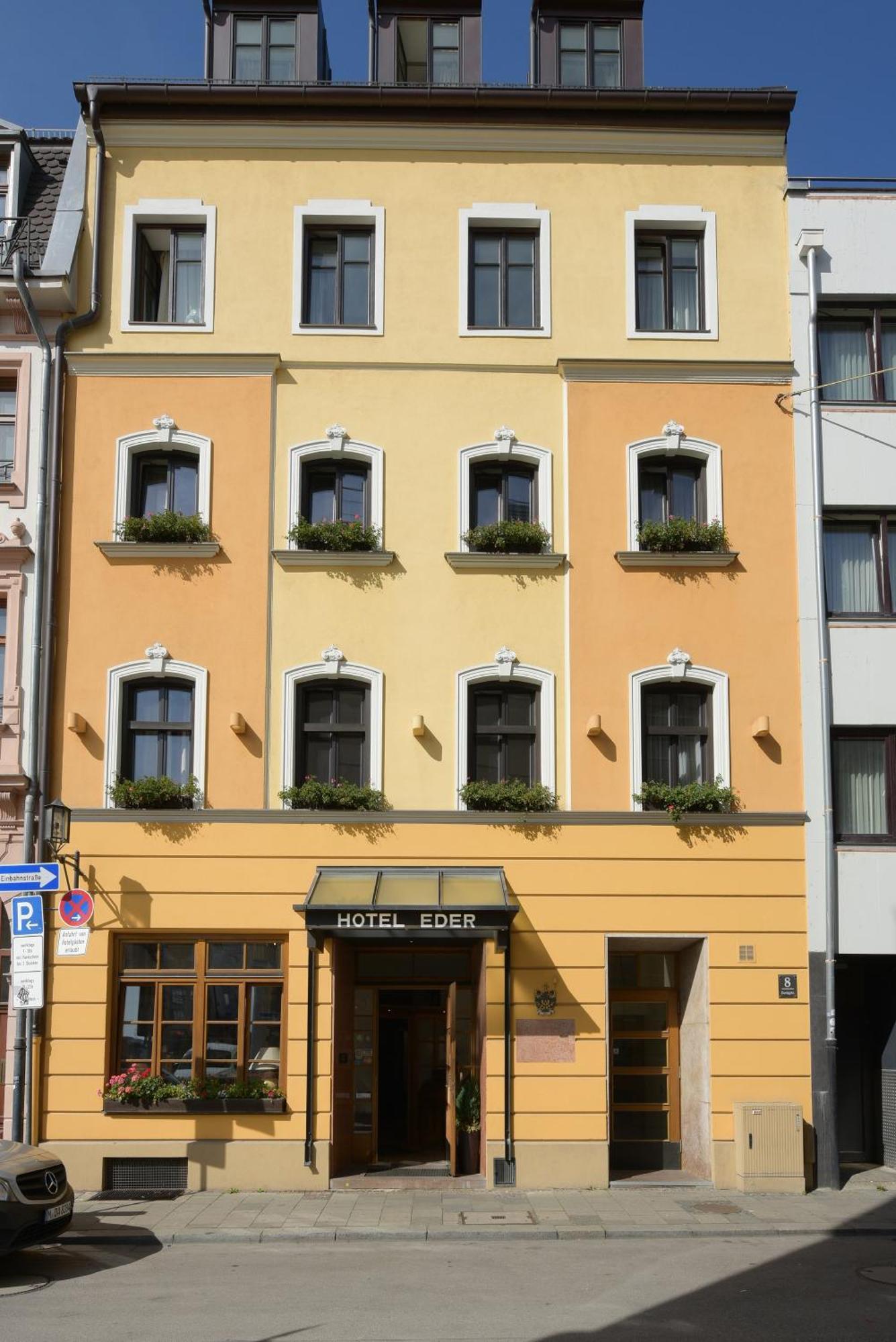 Hotel Eder Múnich Exterior foto